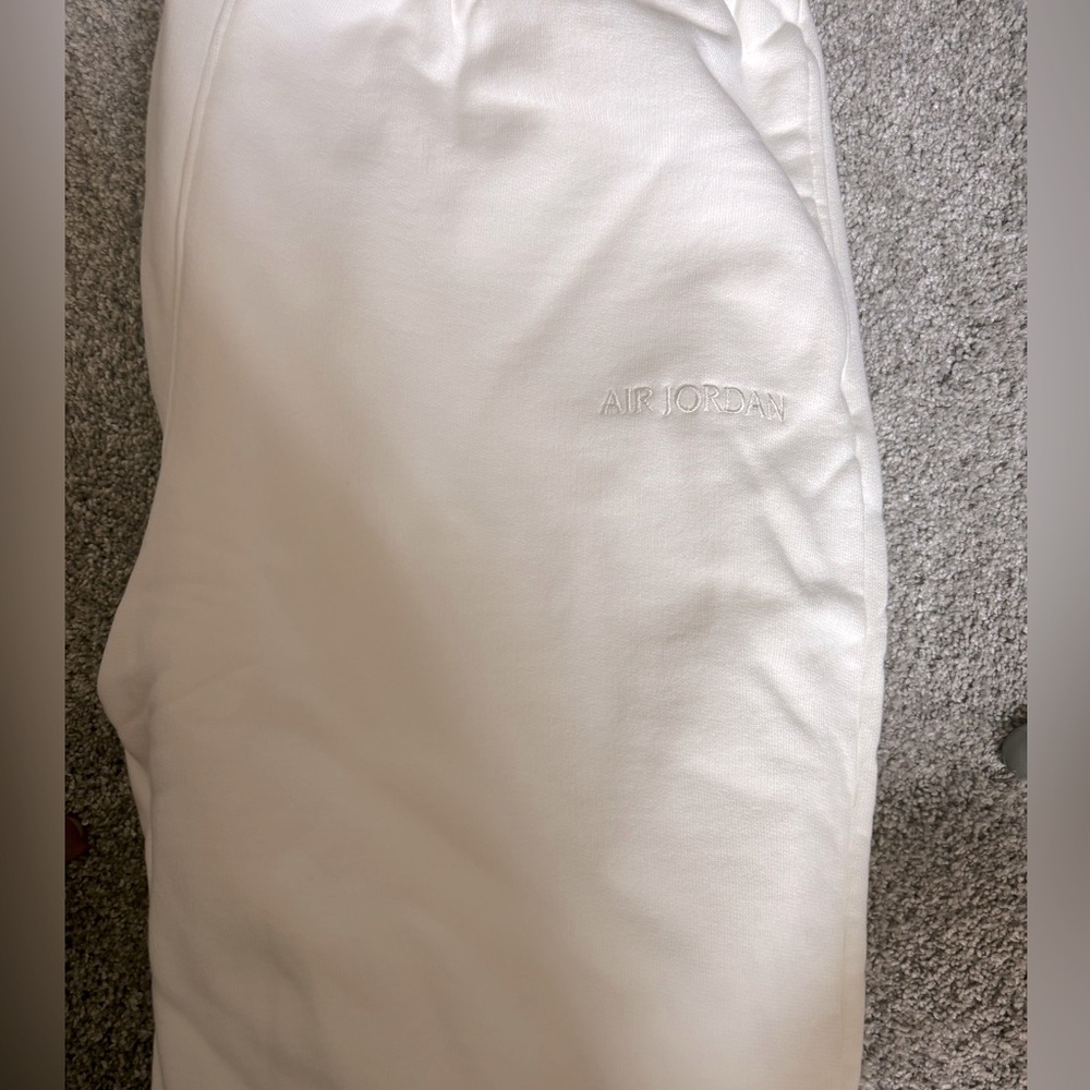 Jumpman Jordan off white/cream colored sweatpants.  Brand new size XXL